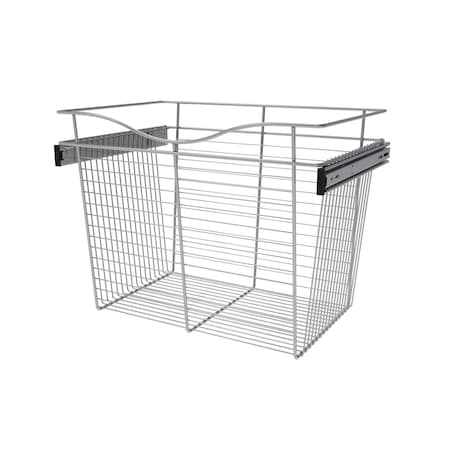 Rev-A-Shelf 24 W Closet Basket for Custom Closet Systems CB-241618CR-1